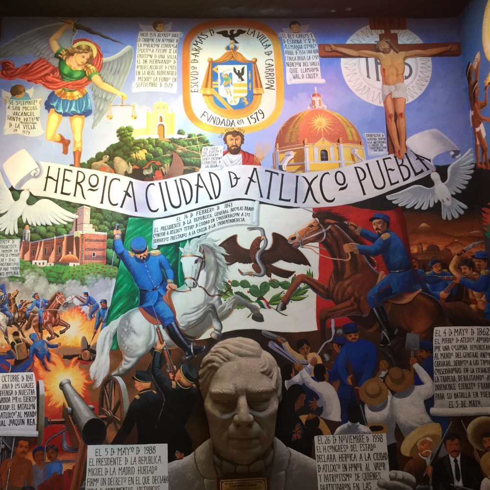 Murales de la Presidencia Municipal